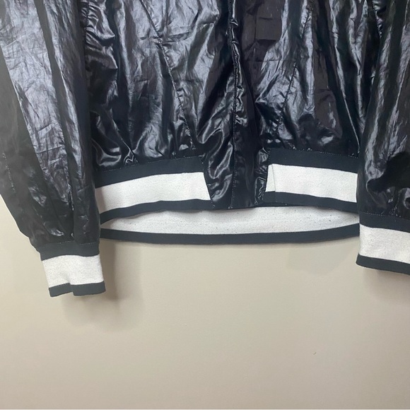 Jordan Woven 2.0 Varsity Jacket Black - Picture 5 of 12